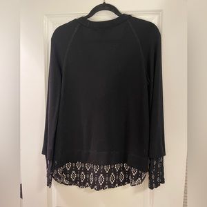 Karen Kane Sweater w. Blouse under layer